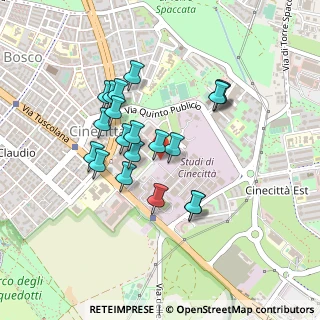 Mappa Via Vincenzo Lamaro, 00173 Roma RM, Italia (0.4055)