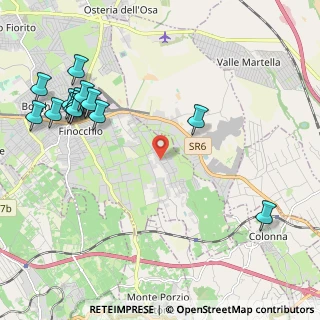 Mappa Via della Lite, 00132 Roma RM, Italia (2.84643)