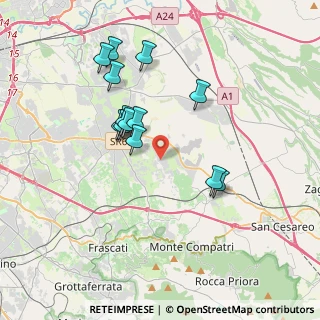 Mappa Via della Lite, 00132 Roma RM, Italia (3.59692)