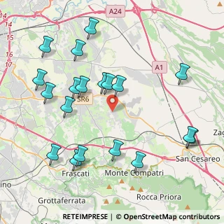 Mappa Via della Lite, 00132 Roma RM, Italia (4.81579)