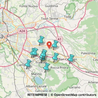 Mappa Via della Lite, 00132 Roma RM, Italia (6.39455)
