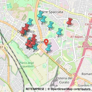 Mappa Cinecittadue, 00173 Roma RM, Italia (0.9735)