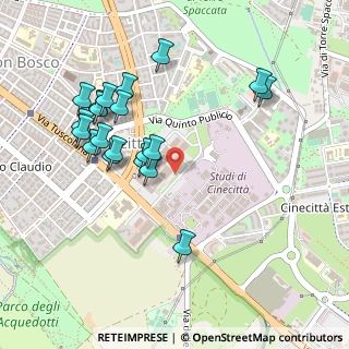 Mappa Cinecittadue, 00173 Roma RM, Italia (0.5195)