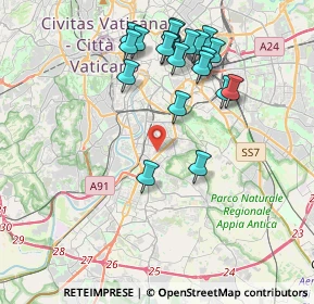 Mappa Via Tiberio Imperatore, 00100 Roma RM, Italia (4.278)
