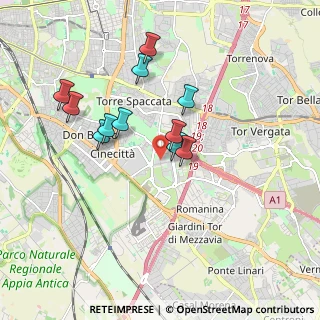 Mappa Via Gentile Francesco, 00173 Roma RM, Italia (1.68455)