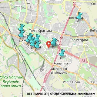 Mappa Via Gentile Francesco, 00173 Roma RM, Italia (1.7925)