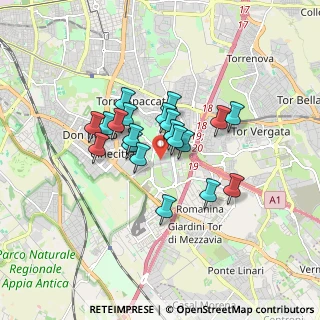 Mappa Via Gentile Francesco, 00173 Roma RM, Italia (1.3155)