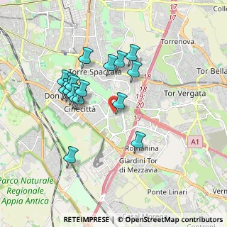 Mappa Via Gentile Francesco, 00173 Roma RM, Italia (1.77647)