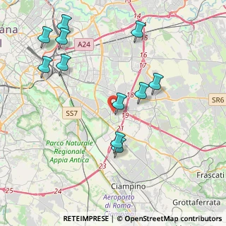 Mappa Via Gentile Francesco, 00173 Roma RM, Italia (4.74182)