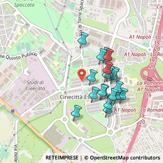 Mappa Via Gentile Francesco, 00173 Roma RM, Italia (0.43)