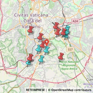 Mappa Via Rosa Carducci Guarnieri, 00145 Roma RM, Italia (3.48941)