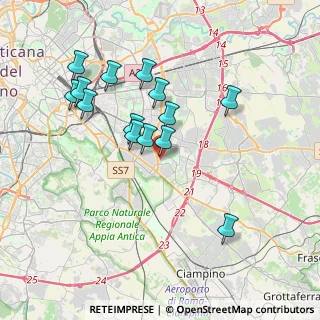 Mappa Via Contardo Ferrini, 00173 Roma RM, Italia (3.715)