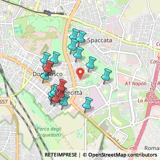 Mappa Via Contardo Ferrini, 00173 Roma RM, Italia (0.9015)