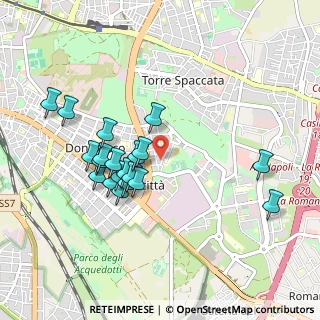 Mappa Via Contardo Ferrini, 00173 Roma RM, Italia (0.926)