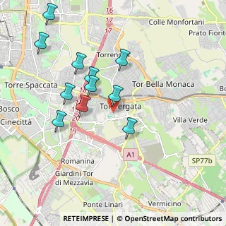 Mappa Via Augusto Paperi, 00133 Roma RM, Italia (1.98455)