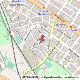 Mappa Via Erminio, 10, 00174 Roma, Roma (Lazio)