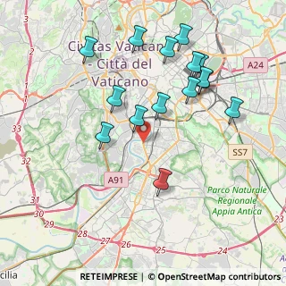 Mappa Marconi, 00146 Roma RM, Italia (4.24467)