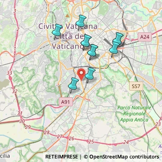 Mappa Marconi, 00146 Roma RM, Italia (3.67364)
