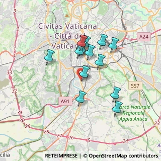 Mappa Marconi, 00146 Roma RM, Italia (3.23571)