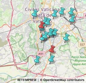 Mappa Largo Ruspoli Emanuele, 00149 Roma RM, Italia (3.29833)