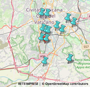 Mappa Largo Ruspoli Emanuele, 00149 Roma RM, Italia (3.43429)