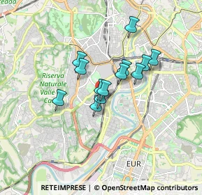 Mappa Largo Ruspoli Emanuele, 00149 Roma RM, Italia (1.25615)