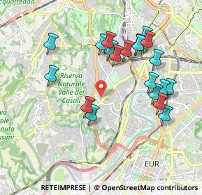 Mappa Vicolo degli Orti Portuensi, 00149 Roma RM, Italia (2.066)