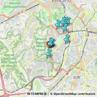 Mappa Via Gino Funaioli, 00151 Roma RM, Italia (1.35333)