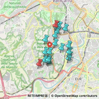 Mappa Via Gino Funaioli, 00151 Roma RM, Italia (1.445)