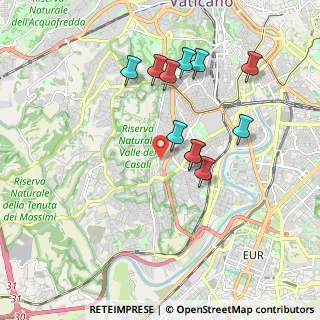 Mappa Via Gino Funaioli, 00151 Roma RM, Italia (1.84091)