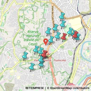 Mappa Via Gino Funaioli, 00151 Roma RM, Italia (0.979)