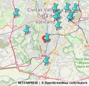 Mappa Via Pietro Venturi, 00149 Roma RM, Italia (5.01083)