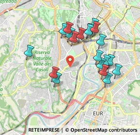 Mappa Via Pietro Venturi, 00149 Roma RM, Italia (1.911)