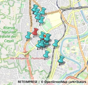 Mappa Via Pietro Venturi, 00149 Roma RM, Italia (0.7205)