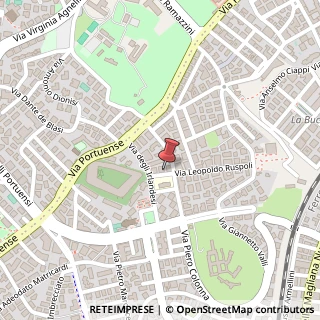 Mappa Via Leopoldo Ruspoli, 21, 00149 Roma, Roma (Lazio)