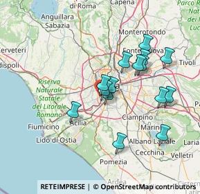 Mappa Via Pietro Venturi, 00149 Roma RM, Italia (13.462)