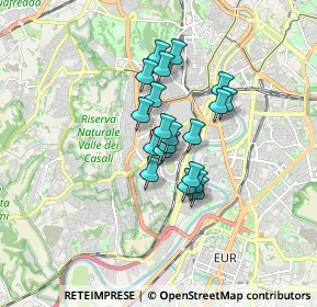 Mappa Via degli Irlandesi, 00149 Roma RM, Italia (1.186)