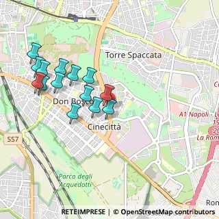 Mappa Via Cesare Vivante, 00173 Roma RM, Italia (1.03143)