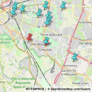 Mappa Via Cesare Vivante, 00173 Roma RM, Italia (2.9125)