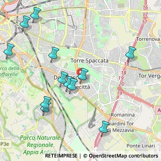 Mappa Via Cesare Vivante, 00173 Roma RM, Italia (2.52167)