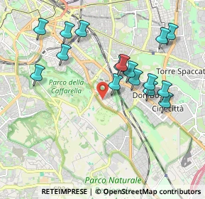 Mappa Via Monte Albino, 00178 Roma RM, Italia (2.07938)