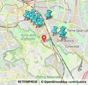 Mappa Via Monte Albino, 00178 Roma RM, Italia (1.93929)