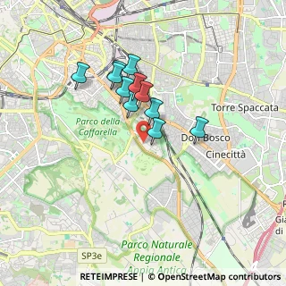 Mappa Via Monte Albino, 00178 Roma RM, Italia (1.44273)