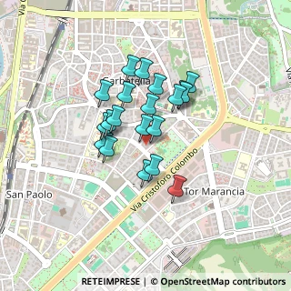 Mappa Via Rosa Raimondi Garibaldi, 00145 Roma RM, Italia (0.338)