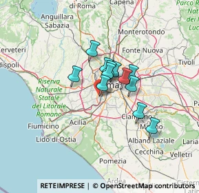 Mappa Via Leopoldo Ruspoli, 00149 Roma RM, Italia (8.875)