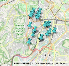 Mappa Via Leopoldo Ruspoli, 00149 Roma RM, Italia (1.494)