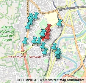 Mappa Via Leopoldo Ruspoli, 00149 Roma RM, Italia (0.706)