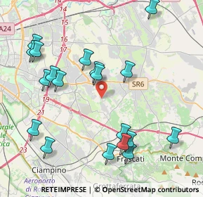 Mappa Via Castri di Lecce, 00133 Roma RM, Italia (4.87)