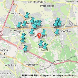 Mappa Via Castri di Lecce, 00133 Roma RM, Italia (1.8475)