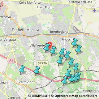 Mappa Via Nicolosi, 00133 Roma RM, Italia (2.55688)